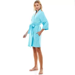 Women's Croft & Barrow® Waffle Texture Robe 10 Women's Croft & Barrow® Waffle Texture Robe -Croft & Barrow 2749414 ALT3