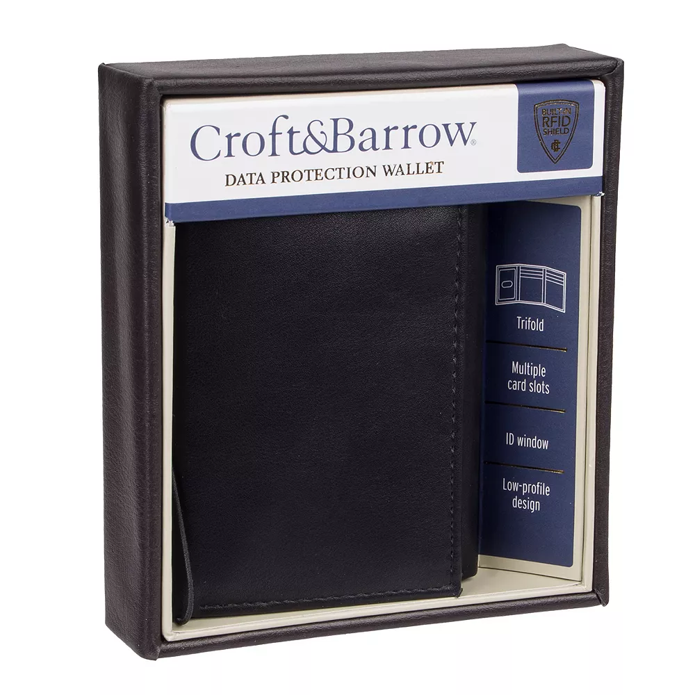 Men's Croft & Barrow® RFID-Blocking Trifold Wallet 7 Men's Croft & Barrow® RFID-Blocking Trifold Wallet - Image 5