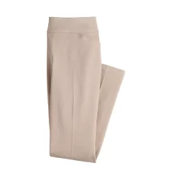 Women's Croft & Barrow® Effortless Stretch Pull-On Straight-Leg Pants -Croft & Barrow 3354493 ALT3