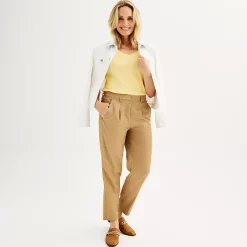 Women's Croft & Barrow® Essential V-Neck Tee 11 Women's Croft & Barrow® Essential V-Neck Tee -Croft & Barrow 3482291 ALT3