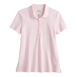Women's Croft & Barrow® Essential Classic Pique Polo Shirt -Croft & Barrow 3508798 ALT5