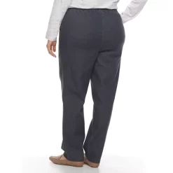 Plus Size Croft & Barrow® Pull-On Tapered-Leg Jeans -Croft & Barrow 379623 ALT2