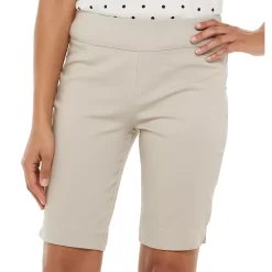 Women's Croft & Barrow® Effortless Stretch Bermuda Shorts -Croft & Barrow 3913048 ALT11