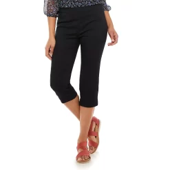 Women's Croft & Barrow® Effortless Stretch Capri Pants -Croft & Barrow 3918078 ALT3