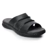 Croft & Barrow® Antone Men's Slide Sandals -Croft & Barrow 4235374 Black