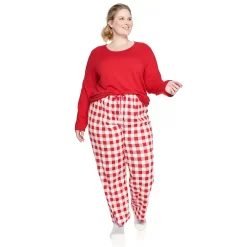 Plus Size Croft & Barrow® Long Sleeve Pajama Top & Pajama Pants Set 7 Plus Size Croft & Barrow® Long Sleeve Pajama Top & Pajama Pants Set -Croft & Barrow 5044287 ALT2