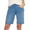 Women's Croft & Barrow® Comfortable Pull-On Jean Shorts