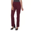 Petite Croft & Barrow® Effortless Stretch Pull-On Bootcut Pants -Croft & Barrow 5289078 Plum