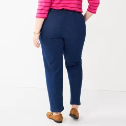 Plus Women's Croft & Barrow® Classic Pull-On Jeans 5 Plus Women's Croft & Barrow® Classic Pull-On Jeans -Croft & Barrow 5544163 ALT