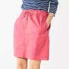 Petite Croft & Barrow® Utility Skirt -Croft & Barrow 5583627 Watermelon