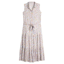 Women's Croft & Barrow® Sleeveless Maxi Shirtdress 7 Women's Croft & Barrow® Sleeveless Maxi Shirtdress -Croft & Barrow 5594894 ALT5