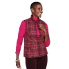 Women's Croft & Barrow® Quilted Vest 1 Women's Croft & Barrow® Quilted Vest -Croft & Barrow 5720918 Purple Plaid