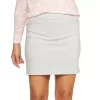 Women's Croft & Barrow® Effortless Stretch Skort 1 Women's Croft & Barrow® Effortless Stretch Skort -Croft & Barrow 6264516 Heather Smoke